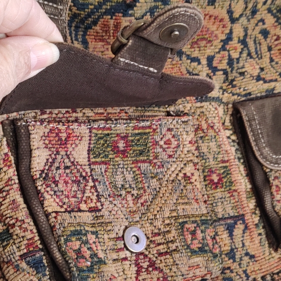 Fossil Canvas and Tapestry Shoulder Bag - Picture 4 of 16